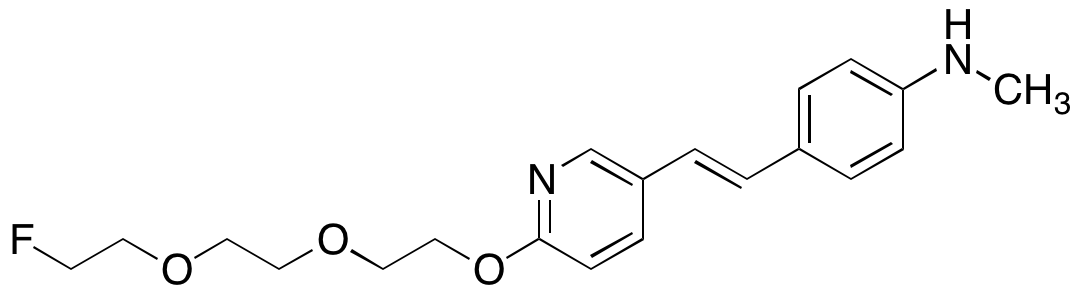 4-[(1E)-2-[6-[2-[2-(2-Fluoroethoxy)ethoxy]ethoxy]-3-pyridinyl]ethenyl]-N-methyl-benzenamine