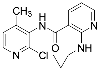 N-(2-Chloro-4-methylpyridin-3-yl)-2-(cyclopropylamino)nicotinamide