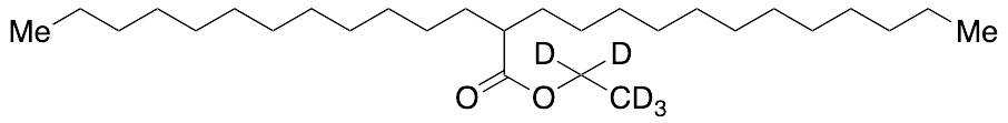 2-Dodecyltetradecanoic Acid Ethyl-d5 Ester
