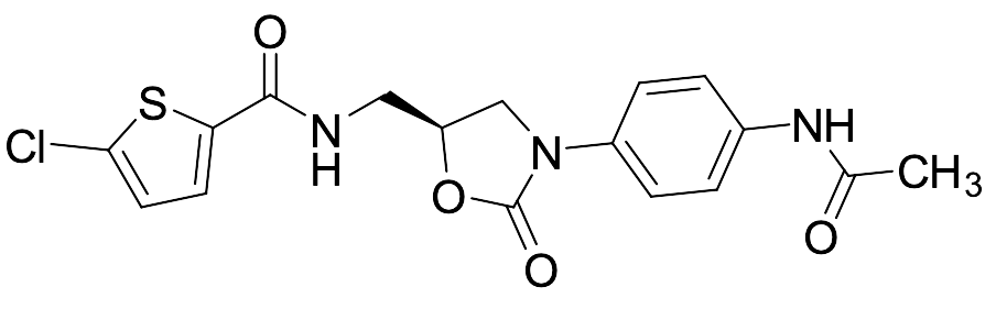 (S)-N-((3-(4-Acetamidophenyl)-2-oxooxazolidin-5-yl)methyl)-5-chlorothiophene-2-carboxamide