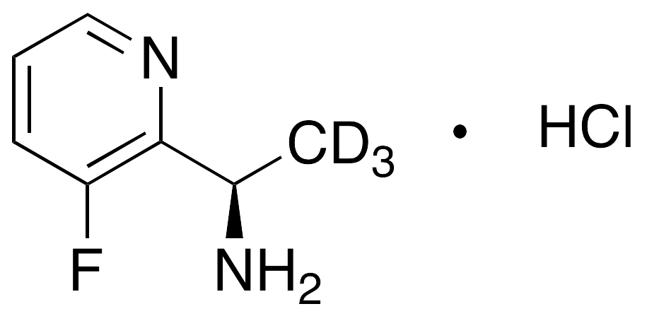 (R)-1-(3-Fluororopyridin-2-yl)ethylamine-d3 Hydrochloride