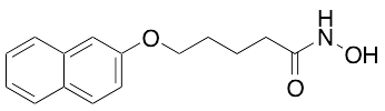 5(2'-Naphthoxy)-valeryhydroxamic Acid