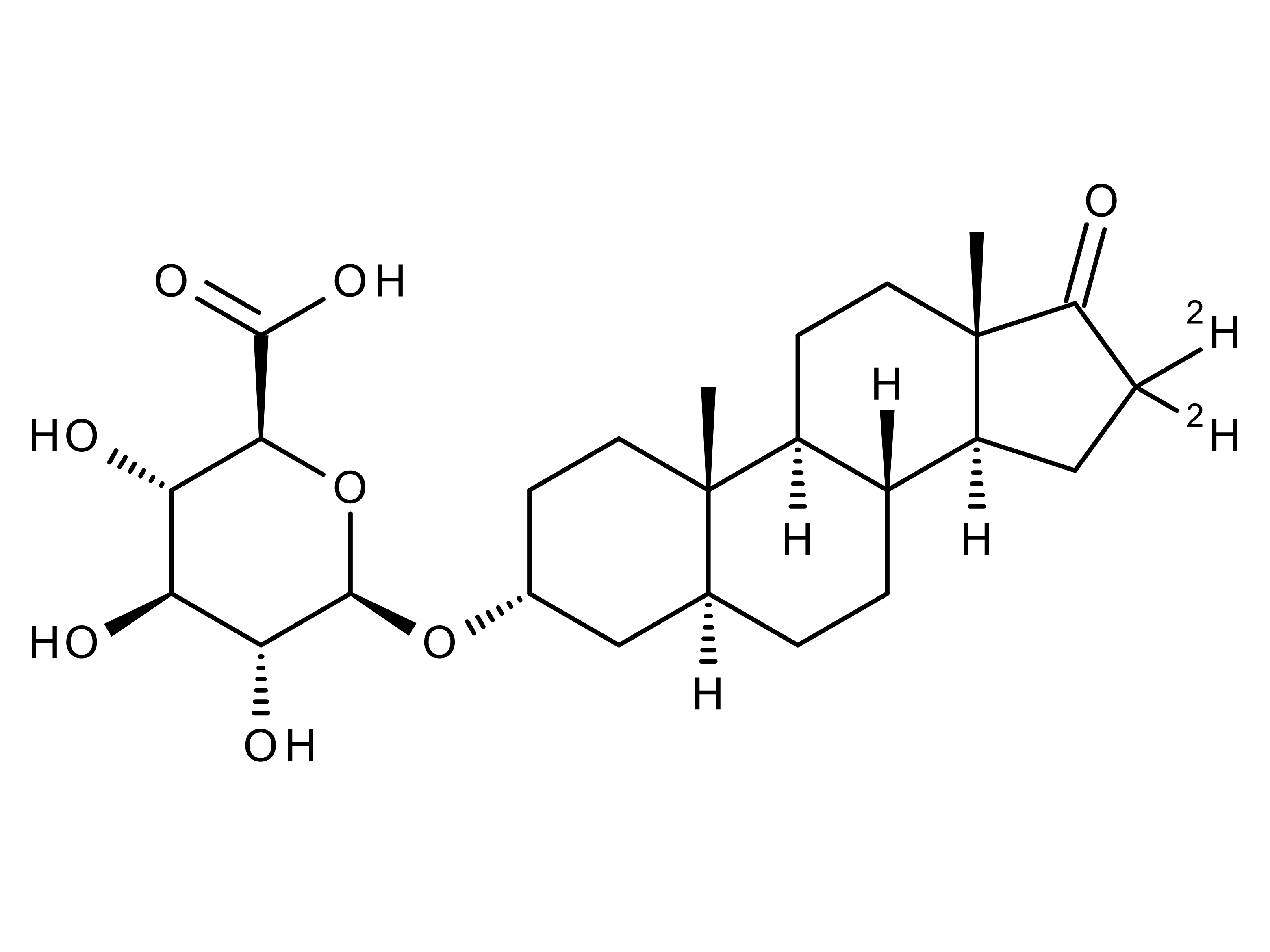 5alpha-Androstan-3alpha-ol-17-one-16,16-d2 Glucosiduronate