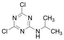 2,4-Dichloro-6-isopropylamino-1,3,5-triazine