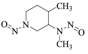 N-Methyl-N-(4-methyl-1-nitrosopiperidin-3-yl)nitrous amide