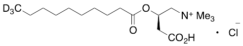 Decanoyl-10,10,10,d3-L-carnitine Chloride