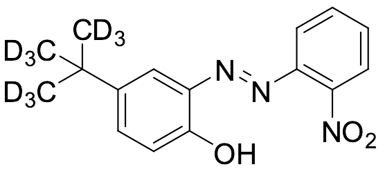 2-Nitro-2'-hydroxy-5'-tert-butylazobenzene-d9