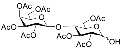4-​O-​(2,​3,​4,​6-Tetra-​O-​acetyl-​beta-​D-​galactopyranosyl)​-​beta-​D-​glucopyranose 2,​3,​6-​Triacetate