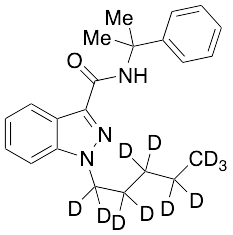 N-(1-Methyl-1-phenylethyl)-1-pentyl-1H-indazole-3-carboxamide-d11