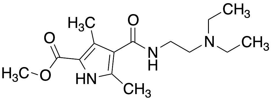 Methyl 4-((2-(Diethylamino)ethyl)carbamoyl)-3,5-dimethyl-1H-pyrrole-2-carboxylate