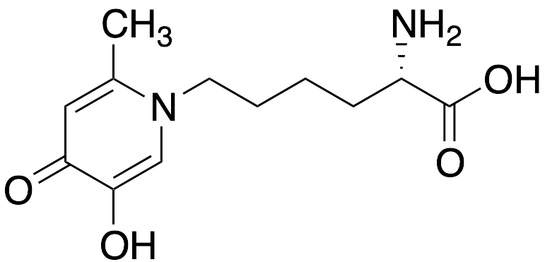 Amino-5-hydroxy-2-methyl-4-oxo-pyridinehexanoic Acid