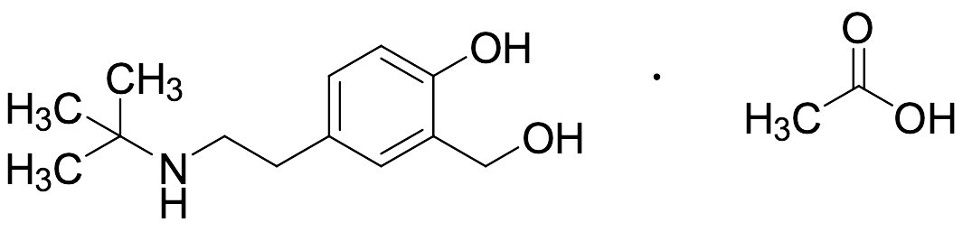 Deshydroxy Albuterol Acetate Salt