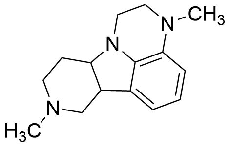 3,8-Dimethyl-2,3,6b,7,8,9,10,10a-octahydro-1H-pyrido[3',4':4,5]pyrrolo[1,2,3-de]quinoxaline
