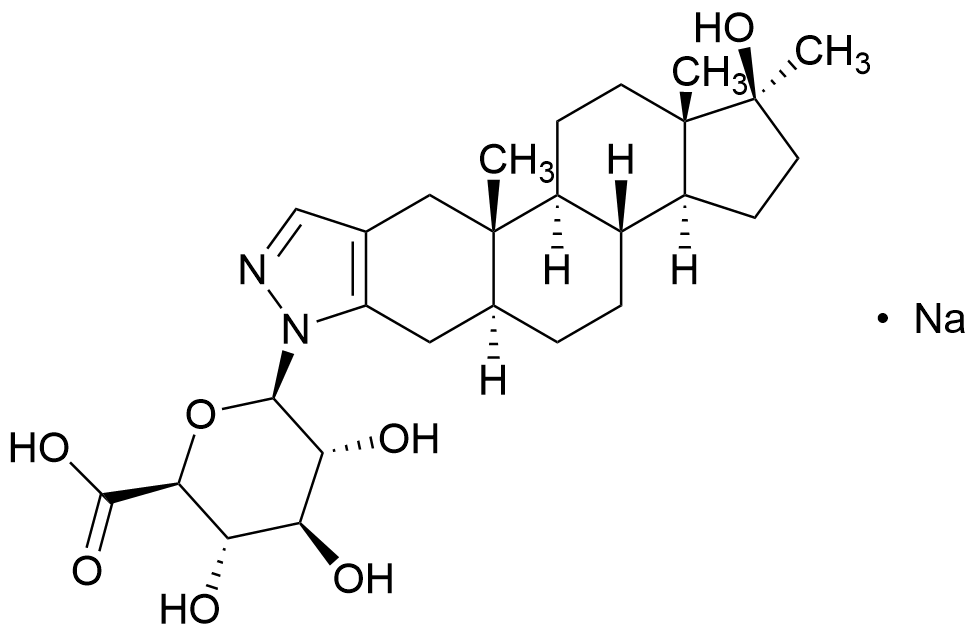 Stanozolol Glucuronide Sodium Salt