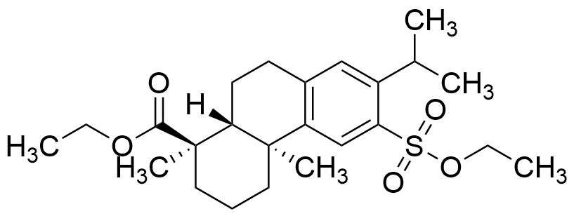 6-Ethoxysulfodehydroabietic Acid, Ethyl Ester