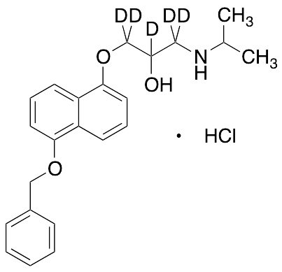 5-Benzyloxy Propranolol-d5 Hydrochloride