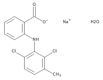 Meclofenamate Sodium Monohydrate