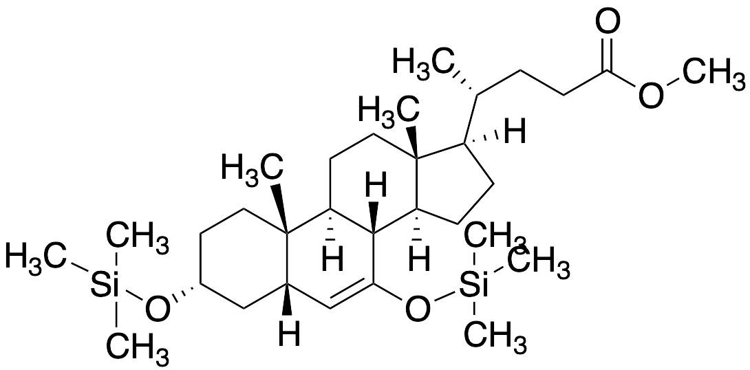 Methyl (3alpha,5beta)-3,7-Bis[(trimethylsilyl)oxy]chol-6-en-24-oate