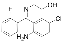 2-[[(2-Amino-5-chlorophenyl)(2-fluorophenyl)methylene]amino]-ethanol