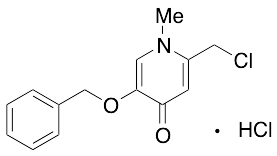 1-Methyl-2-chloromethyl-5-benzyloxypyridin-4(1H)-one Hydrochloride