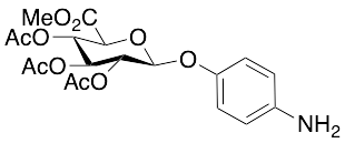 4-Aminophenyl 2,3,4-Tri-O-acetyl-Beta-D-glucuronide Methyl Ester