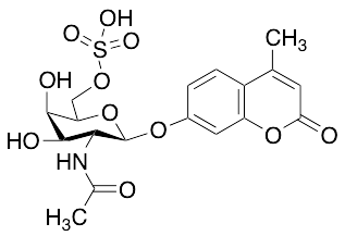 4-Methylumbelliferyl 2-Acetamido-2-deoxy-Beta-D-galactopyranoside 6-Sulfate