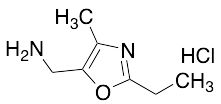 (2-Ethyl-4-methyl-1,3-oxazol-5-yl)methanamine hydrochloride
