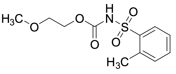 2-Methoxyethyl o-tolylsulfonylcarbamate