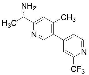 (alphaS)-alpha,4-Dimethyl-2'-(trifluoromethyl)[3,4'-bipyridine]-6-methanamine