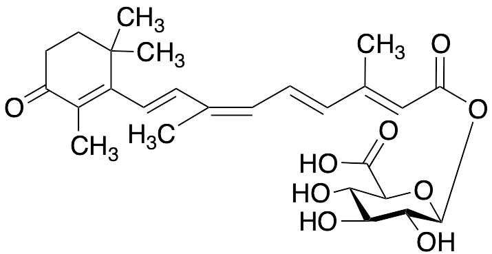 4-​oxo-9-cis-Retinoic Acid beta-​D-​Glucopyranuronosyl Ester