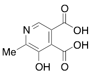 5-Hydroxy-6-methyl-3,4-pyridinedicarboxylic Acid