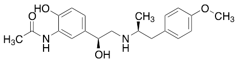 N-[2-Hydroxy-5-[(1S)-1-hydroxy-2-[[(1S)-2-(4-methoxyphenyl)-1-methylethyl]amino]ethyl]phenyl]acetamide