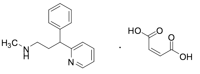 Monodesmethylpheniramine Maleate