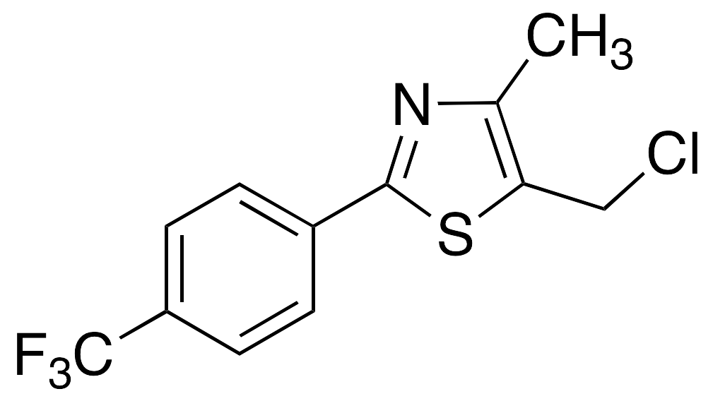 5-Chloromethyl-4-methyl-2-(4-trifluoromethylphenyl)thiazole