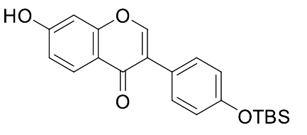 3-[4-[[(1,1-Dimethylethyl)dimethylsilyl]oxy]phenyl]-7-hydroxy-4H-1-benzopyran-4-one