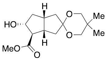 (3'aS,4'R,5'R,6'aR)-Hexahydro-5'-hydroxy-5,5-dimethyl-spiro[1,3-dioxane-2,2'(1'H)-pentalene]-4'-carboxylic Acid Methyl Ester
