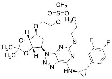 Deshydroxy Ticagrelor Acetonide Methanesulfonate