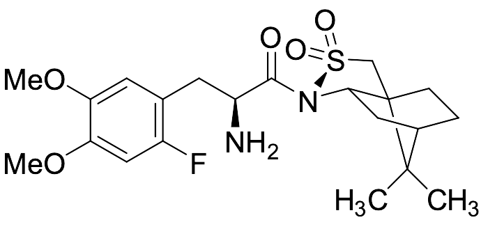 1-(8,8-Dimethyl-2,2-dioxidotetrahydro-3H-3a,6-methanobenzo[c]isothiazol-1(4H)-yl) 6-Fluoro L-DOPA
