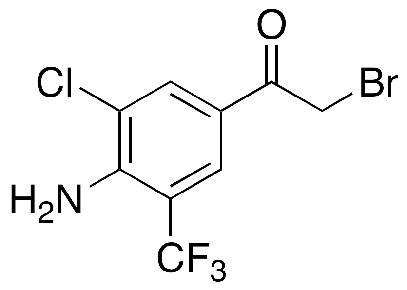 1-[4-Amino-3-chloro-5-(trifluoromethyl)phenyl]-2-bromo-ethanone