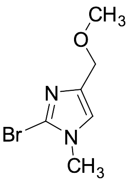 2-Bromo-​4-​(methoxymethyl)​-​1-​methyl-1H-​imidazole