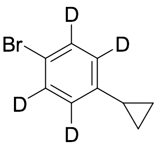 1-Bromo-4-cyclopropylbenzene-d4