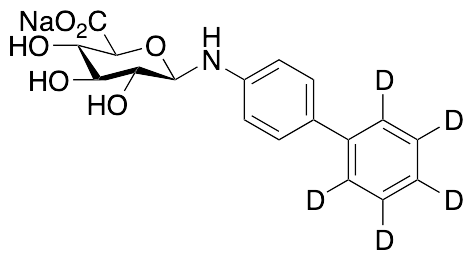 4-Aminobiphenyl-d5 Beta-D-Glucuronide Sodium Salt