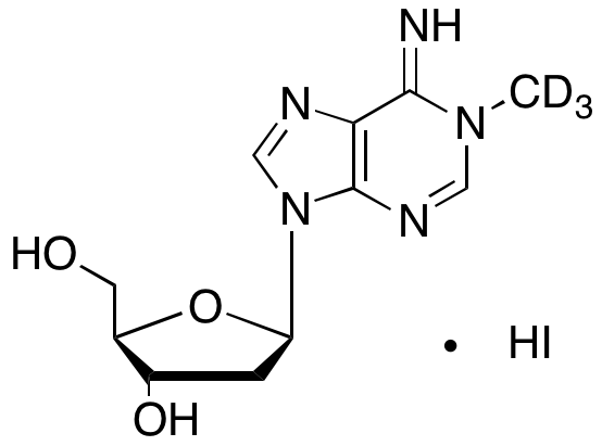 2-Deoxy-1-(methyl-d3)-adenosine Hydriodide
