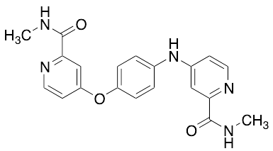 N-Methyl-4-[4-[[2-[(methylamino)carbonyl]-4-pyridinyl]amino]phenoxy]-2-pyridinecarboxamide