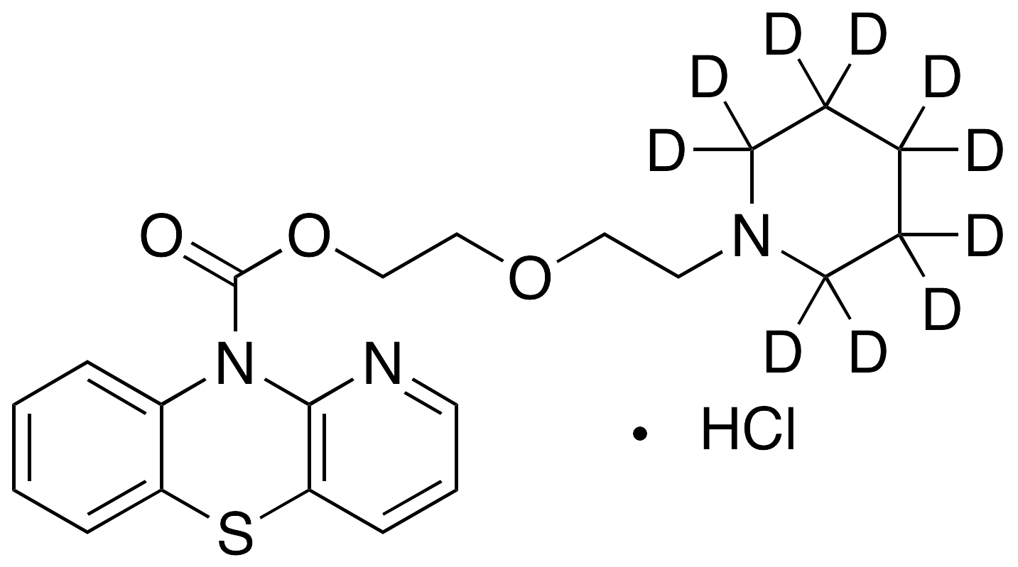 Pipazetate-d10 Hydrochloride