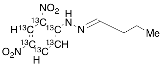Butyraldehyde 2,4-Dinitrophenylhydrazone-13C6
