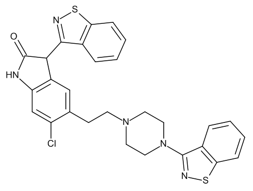 3-(1,2-Benzisothiazolyl) Ziprasidone (Ziprasidone Impurity E)