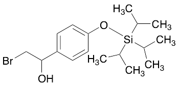 2-Bromo-1-(4-((triisopropylsilyl)oxy)phenyl)ethanol