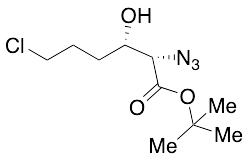 (2S,3S)-tert-Butyl 2-Azido-6-chloro-3-hydroxyhexanoate