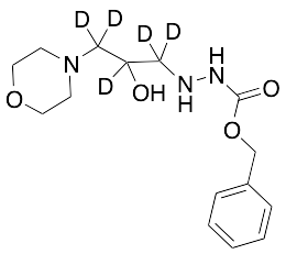 Benzyl 2-(2-Hydroxy-3-morpholinopropyl)hydrazinecarboxylate-d5